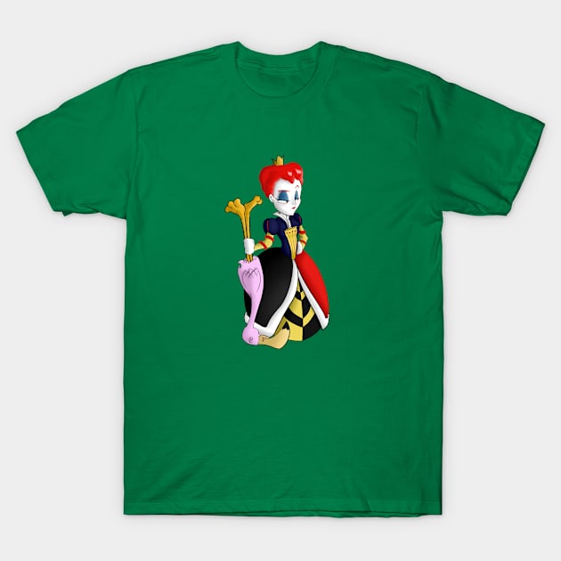 Queen of Hearts T-Shirt by Sirrolandproduction
